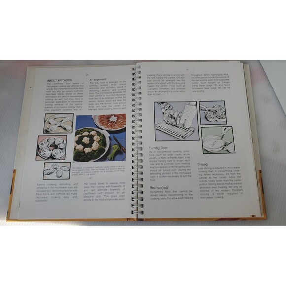 Kenmore Microwave Cooking Recipes Vintage 1981 Spiral Cookbook by Sears 1980s - Picture 6 of 16